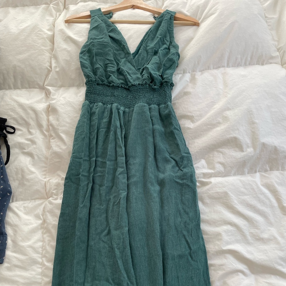 Teal Jumpsuit